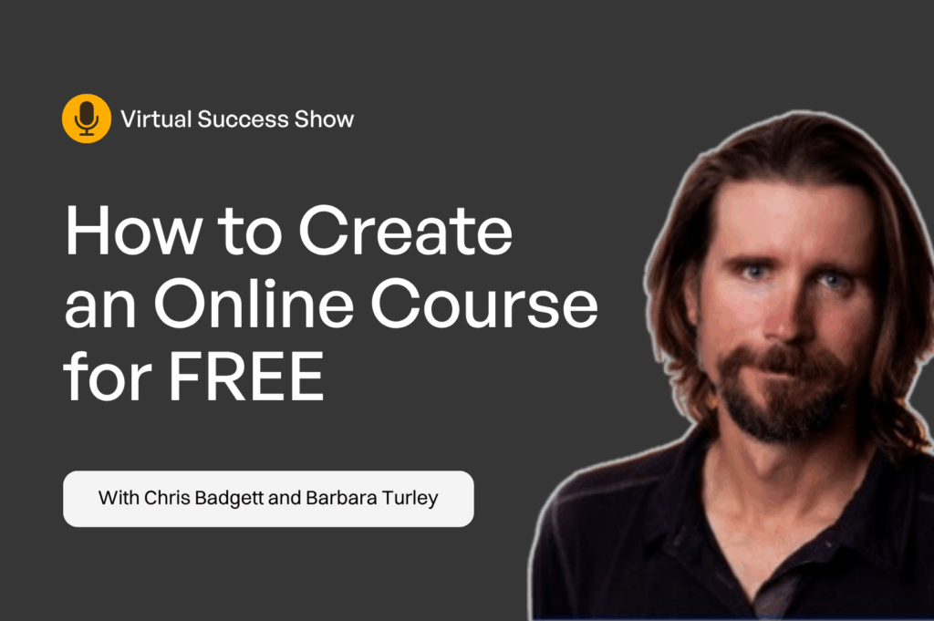 how to create an online course for free