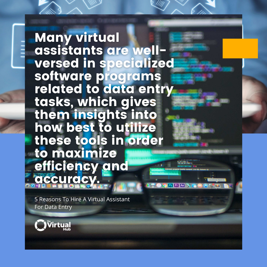 virtual assistant for data entry